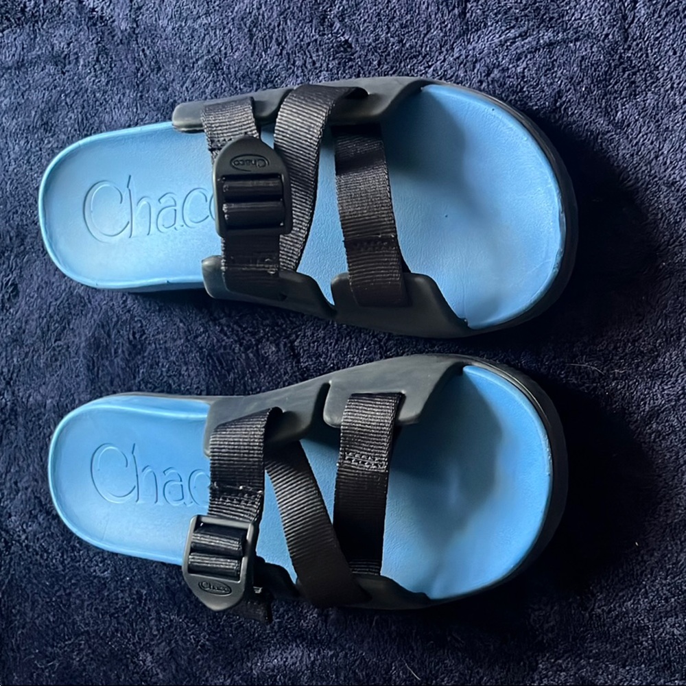Chaco Blue Sandals with Adjustable Straps